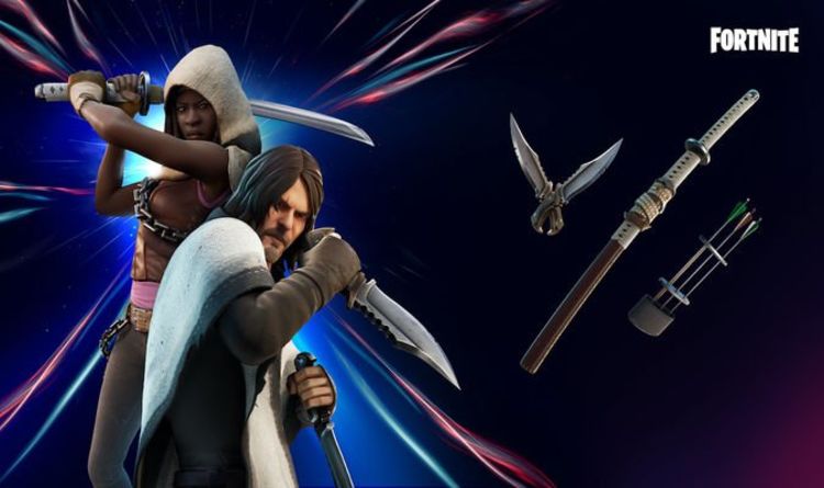 Fortnite item shop: Walking Dead Daryl and Michonne skins price, bundles and MORE