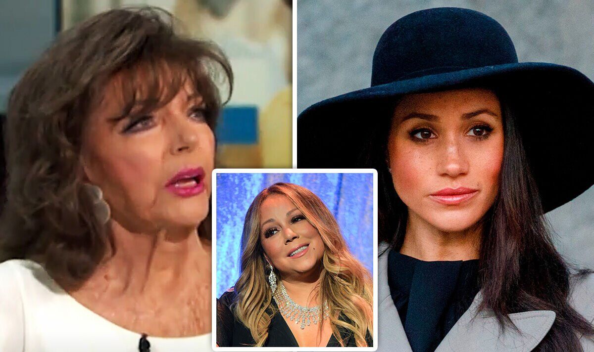 Joan Collins shuts down Meghan Markle after Mariah Carey 'diva' swipe