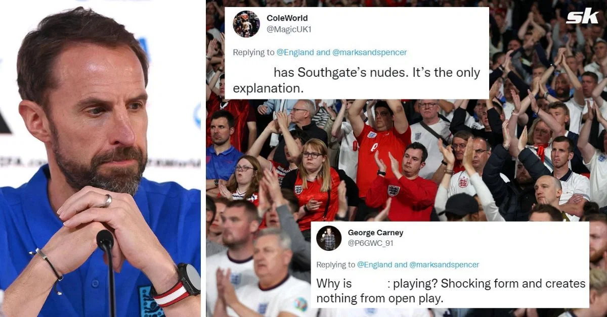 “International war crime”, “Shocking form and creates nothing” – England fans slam Gareth Southgate for naming