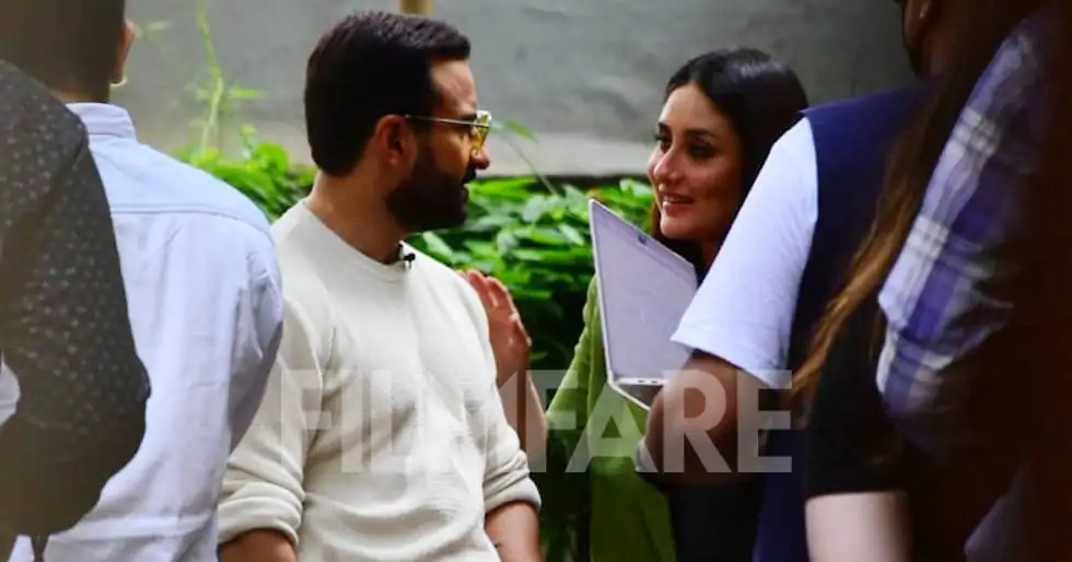 Pictures: Kareena Kapoor Khan, Saif Ali Khan at an ad shoot