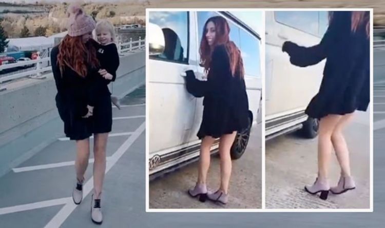 Stacey Solomon suffers epic wardrobe malfunction on shopping trip with boyfriend Joe Swash