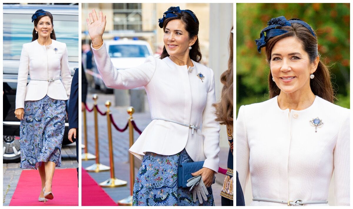 Crown Princess Mary dons sapphire brooch with hidden meaning -pictures