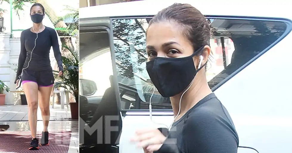 Malaika Arora steps out for a yoga session