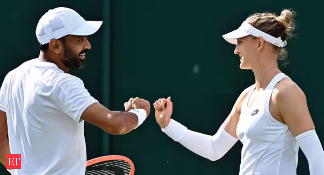Love at the double: Sharans' Wimbledon dream comes true