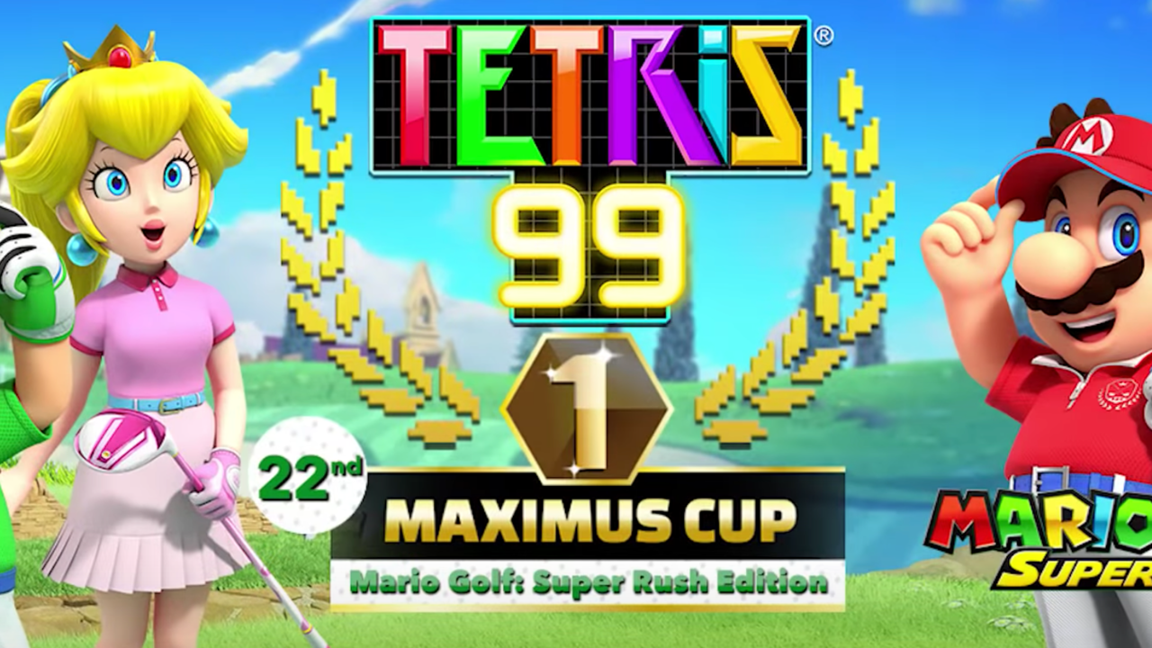 Tetris 99 Crossover Event With Mario Golf: Super Rush Revealed