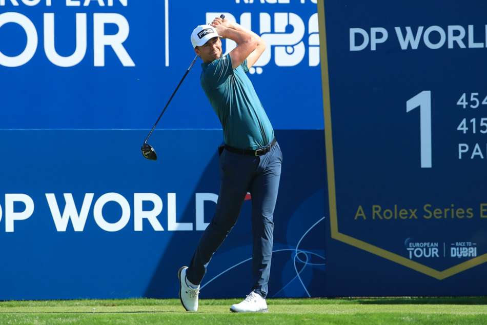 Perez on course for delightful double at DP World Tour Championship