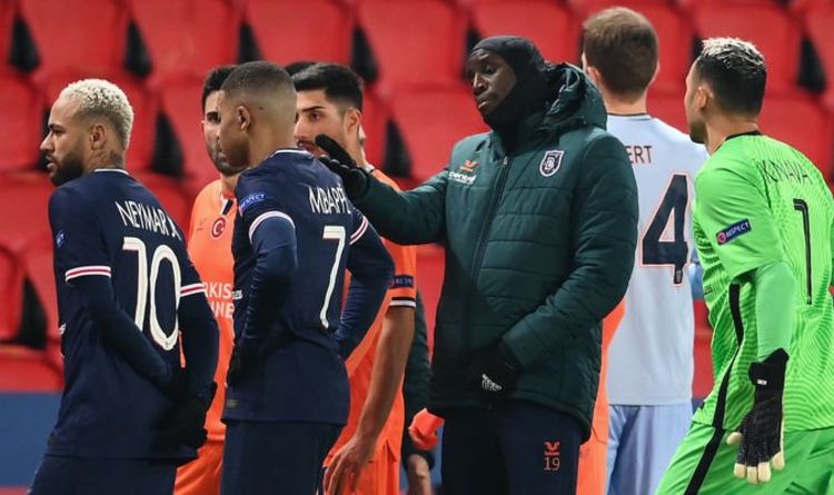 PSG vs Istanbul Basaksehir suspended with fourth official accused of racist remark