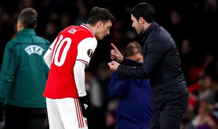 Arsenal boss Mikel Arteta drops Mesut Ozil return tease amid Gunners